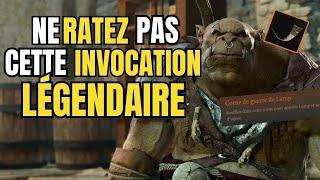 NE RATEZ PAS CETTE INVOCATION LEGENDAIRE DANS BALDUR'S GATE 3 [ GUIDE ]