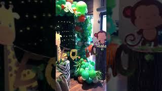 Джунгла парти - украса за детски рожден ден | Jungle party - birthday decoration