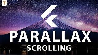 PARALLAX Scrolling Effect (Flutter Animation)