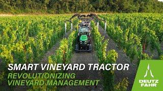 Revolutionizing Vineyard Management: The Smart Vineyard Tractor by DEUTZ-FAHR