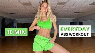 10 MIN. EVERYDAY ABS WORKOUT - at home total core | No Equipment