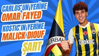 Carlos’un yerine Fayed ve Kostic'in yerine Diouf, Fenerbahçe'de 65 binlik yeni stat, Rollheiser FLAŞ