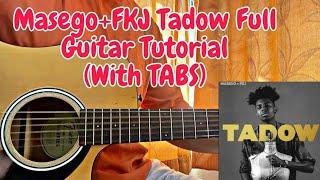 Tadow - FKJ, Masego // Guitar Tutorial (How play Lofi Chord Progression)