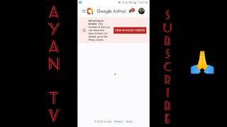 How To Ads Limited Admob ad Serving |  Problem 100% solved Youtube