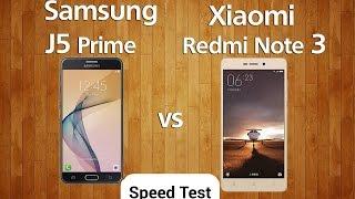 J5 Prime vs Redmi Note 3 Pro - Speed Test