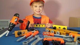 FERRAMENTAS DE BRINQUEDO DE ENERGIA PARA CRIANÇAS Bob o Construtor  Power Tools  Kids Para crianças