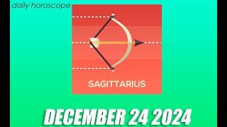 SAGITTARIUS  HAPPY CHRISTMAS EVE HOROSCOPE DECEMBER 24, 2024 ️ LOVE HOROSCOPE ⭐️