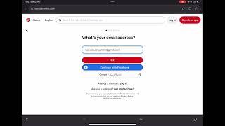 How to create a Pinterest account using your iPad (EASY).