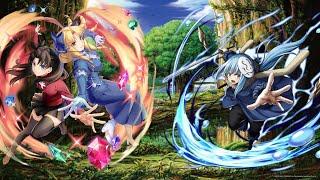 Human Rimuru (Dream Awakening) & Rin vs Dungeon of Trials F32 - Grand Summoners