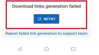 Fix Videoder download link generation failed problem | Videoder download link generation failed