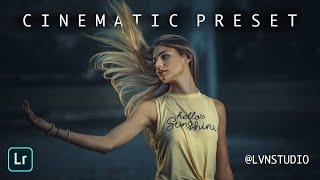 Free Lightroom Preset - Cinematic Style Step by Step