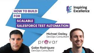 #DF21 How to build for scalable test automation