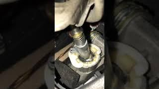 Bad VW shifter shaft bushing