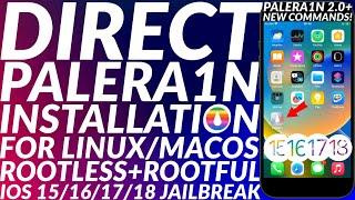 [NEW] How to directly Install Palera1n Jailbreak on Linux/MacOS | Palera1n Jailbreak iOS 15/16/17/18