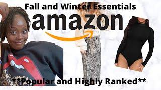How to Build a Fall and Winter Capsule Wardrobe | Amazon Fall Essentials | Budget friendly #amazon