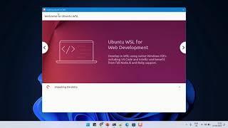 WSL Ubuntu 22.04 LTS installation in Windows 11