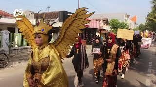 KAB MADIUN - SMK PINK GELAR KIRAB BUDAYA DISAMBUT ANTUSIAS MASYARAKAT