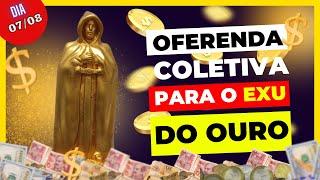 ÚLTIMAS VAGAS - OFERENDA COLETIVA AO EXU DO OURO 