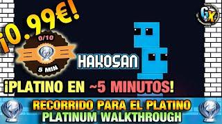 HAKOSAN (PS4) | PLATINO EN 5 MINUTOS | GUÍA DE TROFEOS