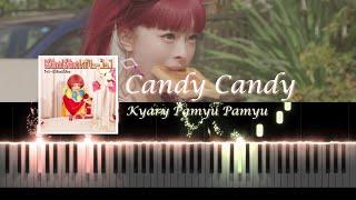 Kyary Pamyu Pamyu | Candy Candy (Piano sheet music, piano tutorial)