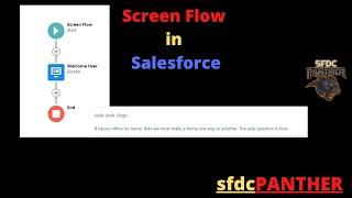 Screen Flow in Salesforce | #Salesforce Flow Builder Series for Salesforce Admins & Developers