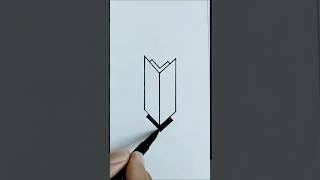 3D Easy drawing #easydrawingideasforkids