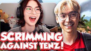 I SCRIMMED AGAINST TENZ !!! | Kyedae