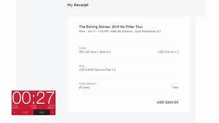 How I Made $924 on Rolling Stones Tickets - 30 SECONDS - Ticket Flipping Hub Make Money Online