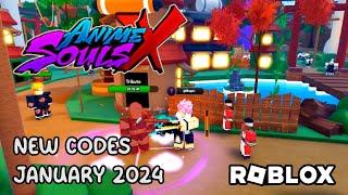 Roblox Anime Souls Simulator X -New Codes January 2024