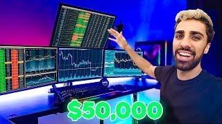 MY NEW $50,000 TRADING COMPUTER !!!