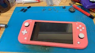 Nintendo Switch Lite - Black Screen but making sound - Let's Try to Fix it