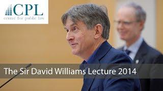 'Not in the Public Interest': The 2014 Sir David Williams Lecture - Conor Gearty