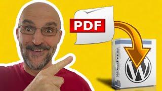 WordPress: PDF zum DOWNLOAD anbieten!