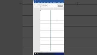 How to Make Notebook Page in MS Word | #msoffice #msword  #shorts #shortvideo #shotsvideoviral