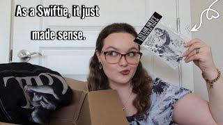 SWIFTIE MATH AT ITS FINEST... (TAYLOR SWIFT MERCH UNBOXING & TRY ON)