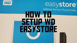 How to Setup WD EasyStore 12TB Windows 10