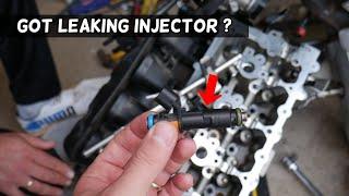 SYMPTOMS OF LEAKING FUEL INJECTOR ANY CAR