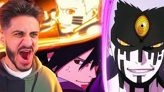 NARUTO AND SASUKE VS MOMOSHIKI! || Boruto Episode 64-65 Reaction