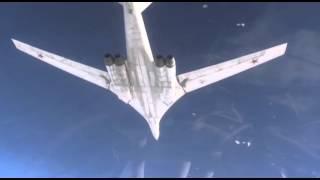 Пуски крылатых ракет по объектам террористов в Сирии с борта Ту-160