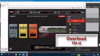 Overloud TH U Как Создать с нуля  настроить preset звук Каспаряна для соло гитары в виртуальном проц
