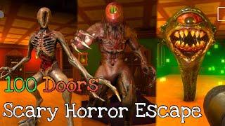 100 Doors: Scary Horror Escape [Full Walkthrough]