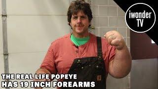 Biggest Hands In The World - The Real Life Popeye Dresses As Wreck-It Ralph For Kids