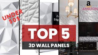 Top 5 Best 3D Wall Panels in Diamond Design On Amazon Under 50$