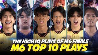 TOP 10 High IQ Plays of M6 World Championship Grand Finals [2024]