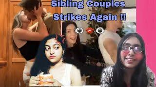 AWKWARD Tiktok Sibling kiss compilation  | Sibling Kiss Pt7