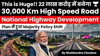 Major Shift in India's Road Development Plan as Road Ministry Seeks Rs 22 Lakh Crore for 30,000 km