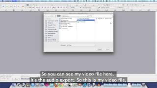 73 Export Audio out of Video file in Audacity - Open & Closed Captioning Effectivity on a Budget