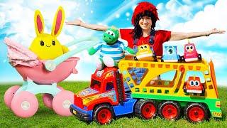 NEW TOYS for Lucky! New episode of Mommy for Lucky show for kids. Family fun video & toy cars.