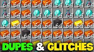 TOP 5 BEST 1.21 GLITCHES and DUPLICATIONS Minecraft Bedrock 1.21!