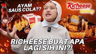 RICHEESE BUAT MENU BARU LAGI!! AYAM PAKE SAUS COLA?! APA RASANYA??